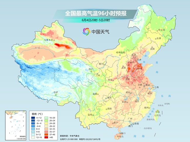 气温弹射起飞！河北、河南、山东部分地区最高气温将超过(🕑)38℃